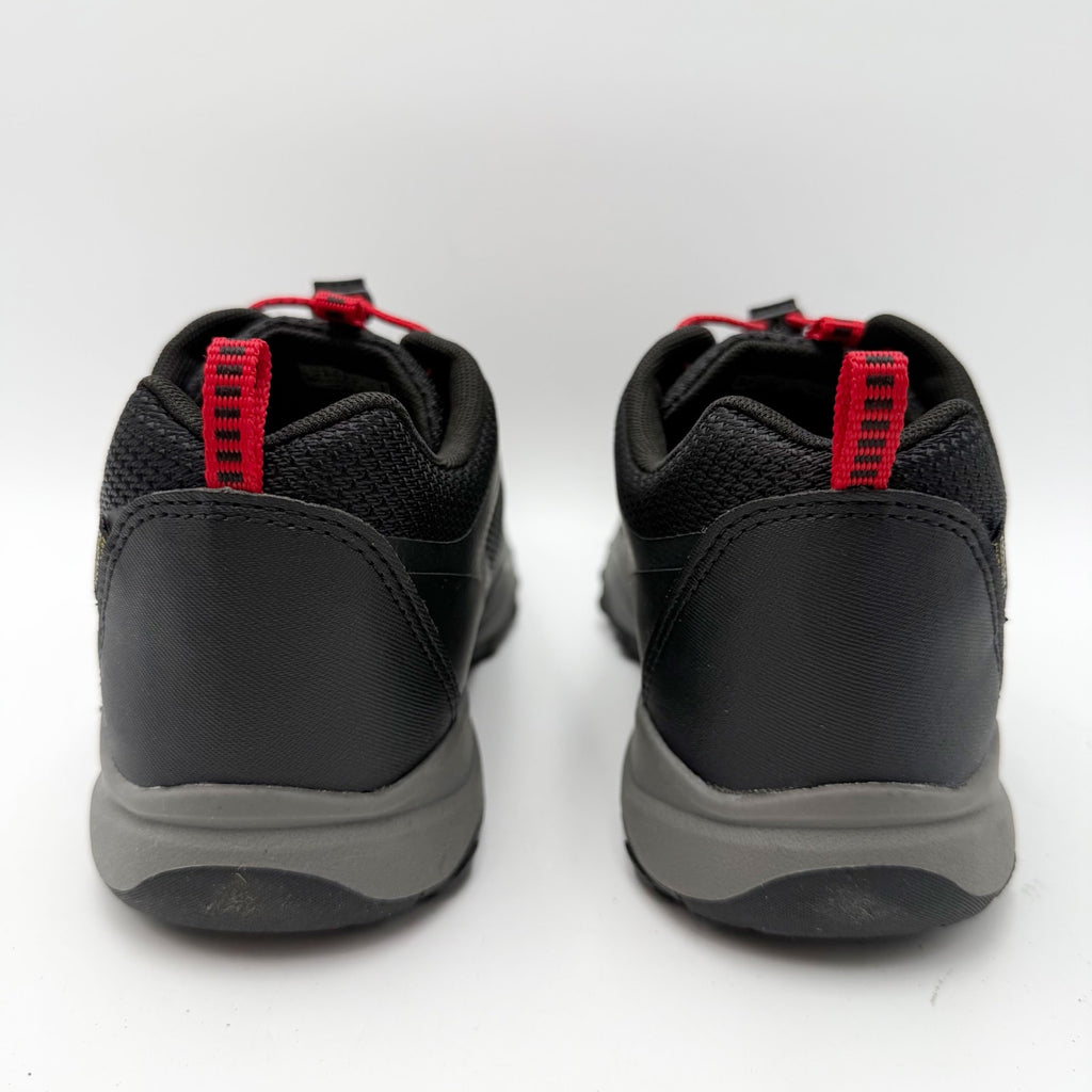 KEEN Big Kids Wanduro Sneakers Size 5 Black Red Waterproof NWOB