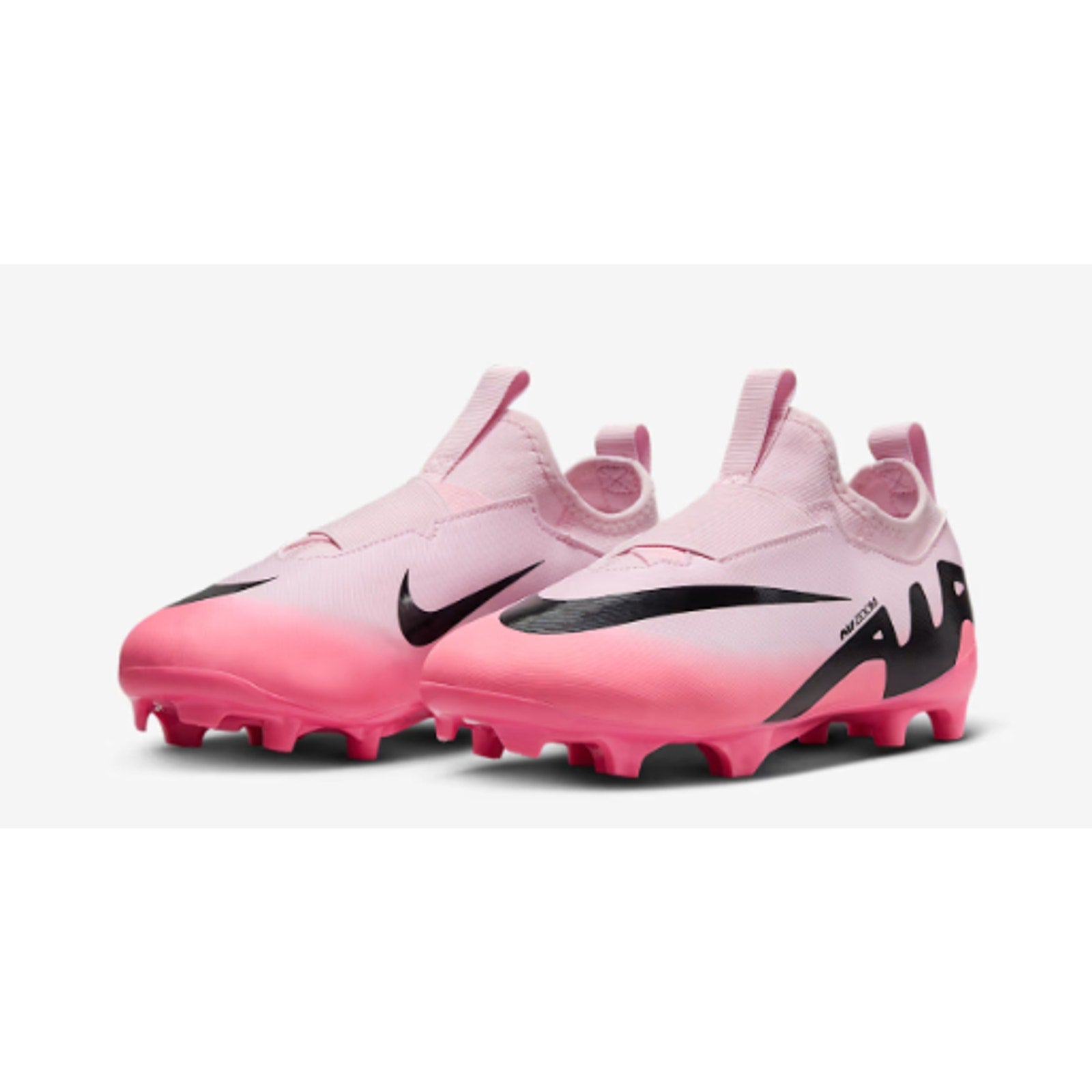Nike Kids Mercurial Vapor 15 Academy Soccer Cleat 1 Youth Pink Black DJ5617 NWOB