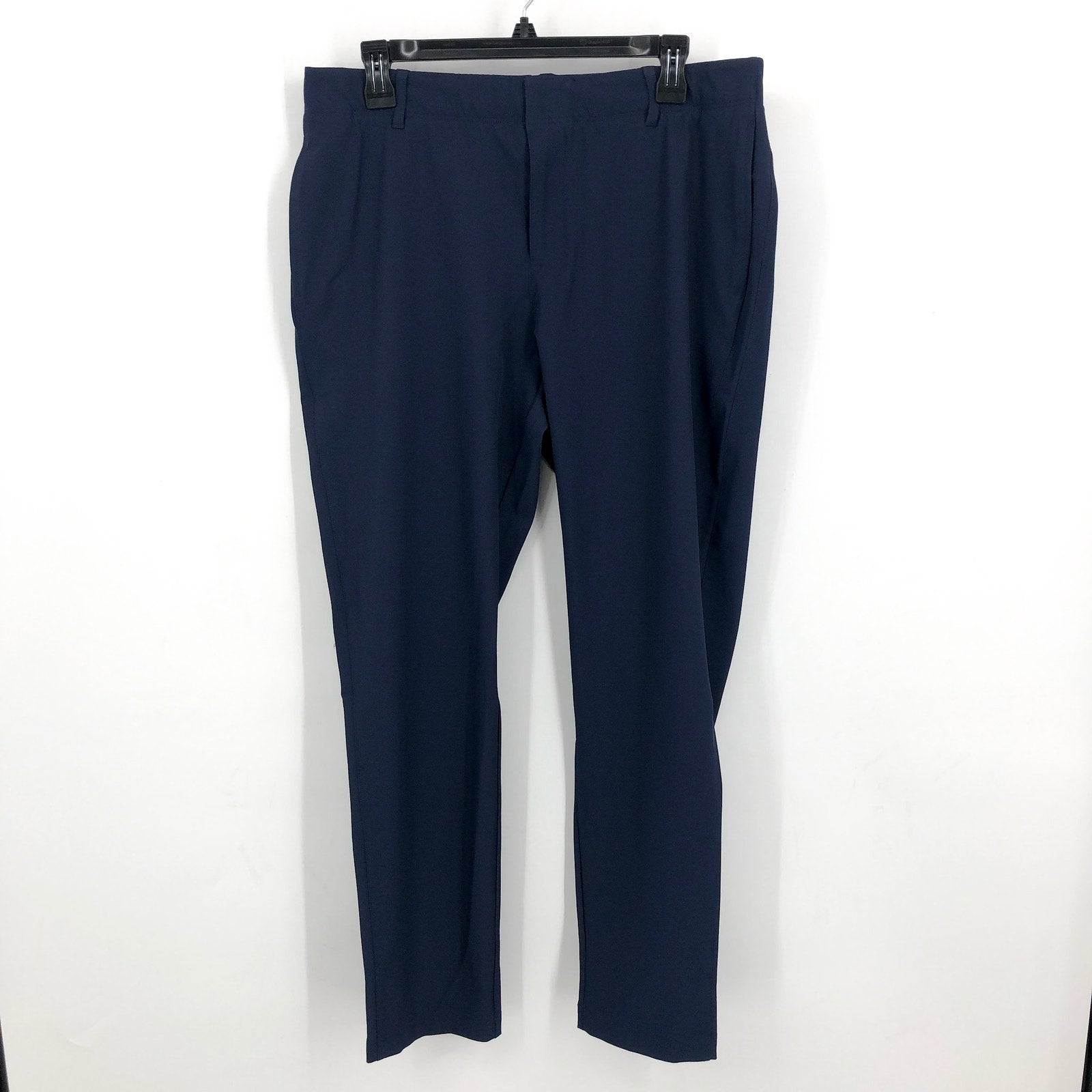 UNDER ARMOUR Women's UA Drive Pants Size 12 Navy Blue Golf Performance NWT