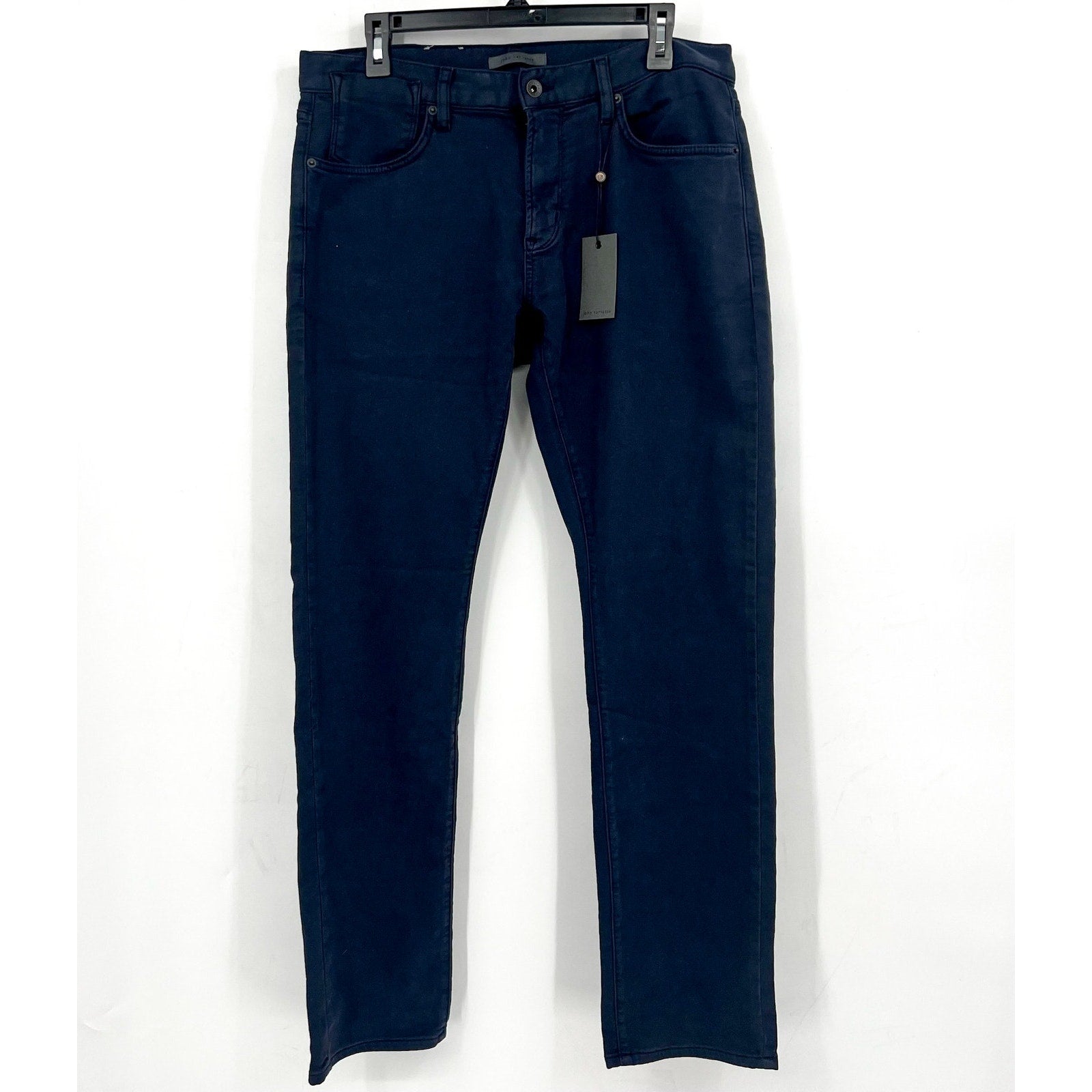 John Varvatos Mens J701 Weft Regular Fit Jeans 32x32 Dark Blue Denim NWT