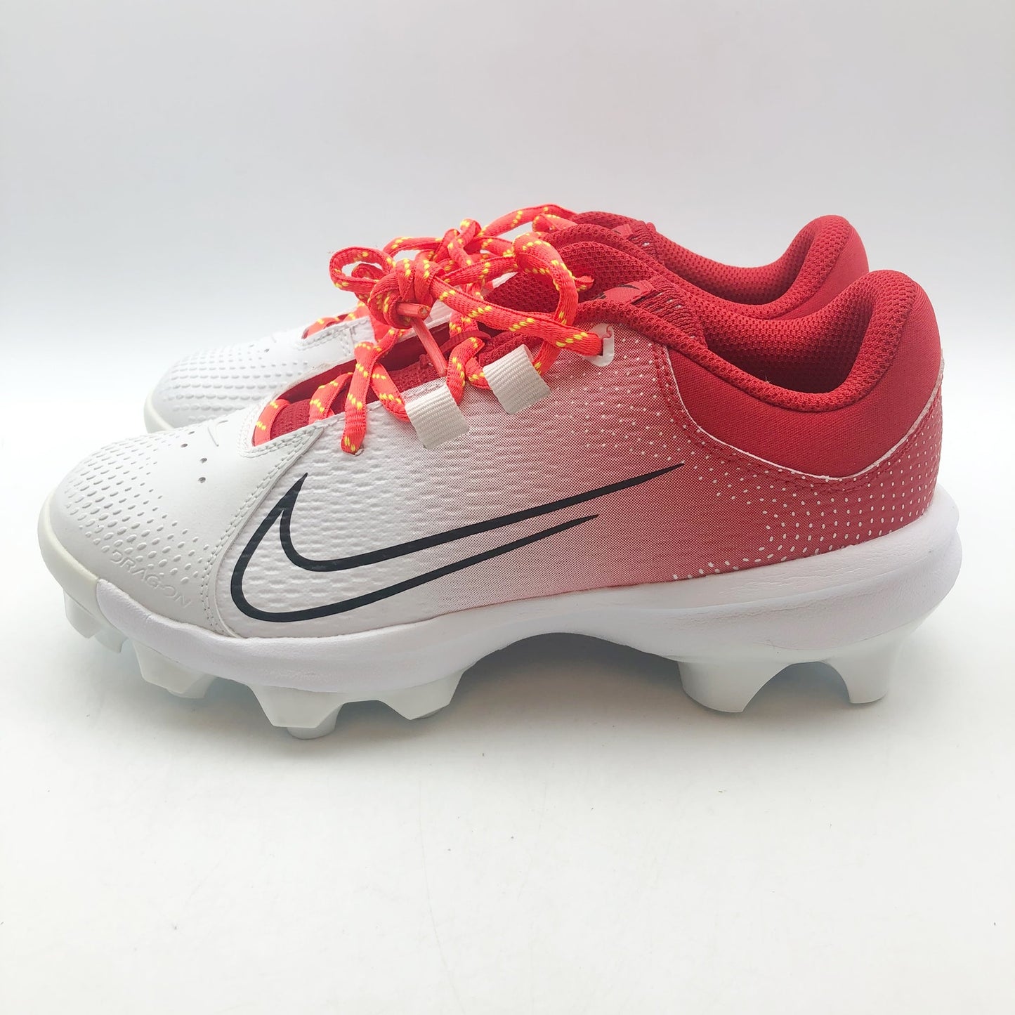Nike Womens Hyperdiamond 4 Pro MCS Softball Cleats Size 6.5  Red White NWOB