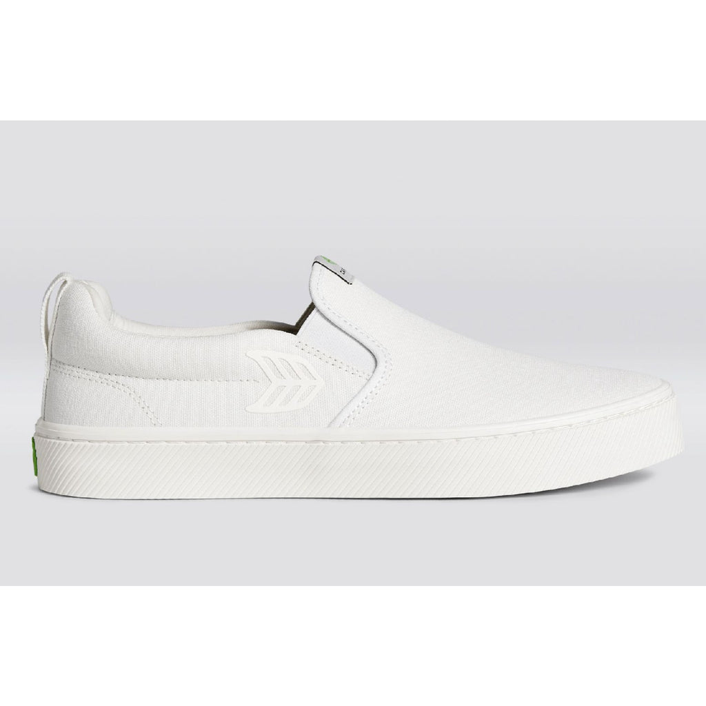Cariuma Women's Slip-On Canvas Sneakers Size 9 Off White Casual Shoes NIB