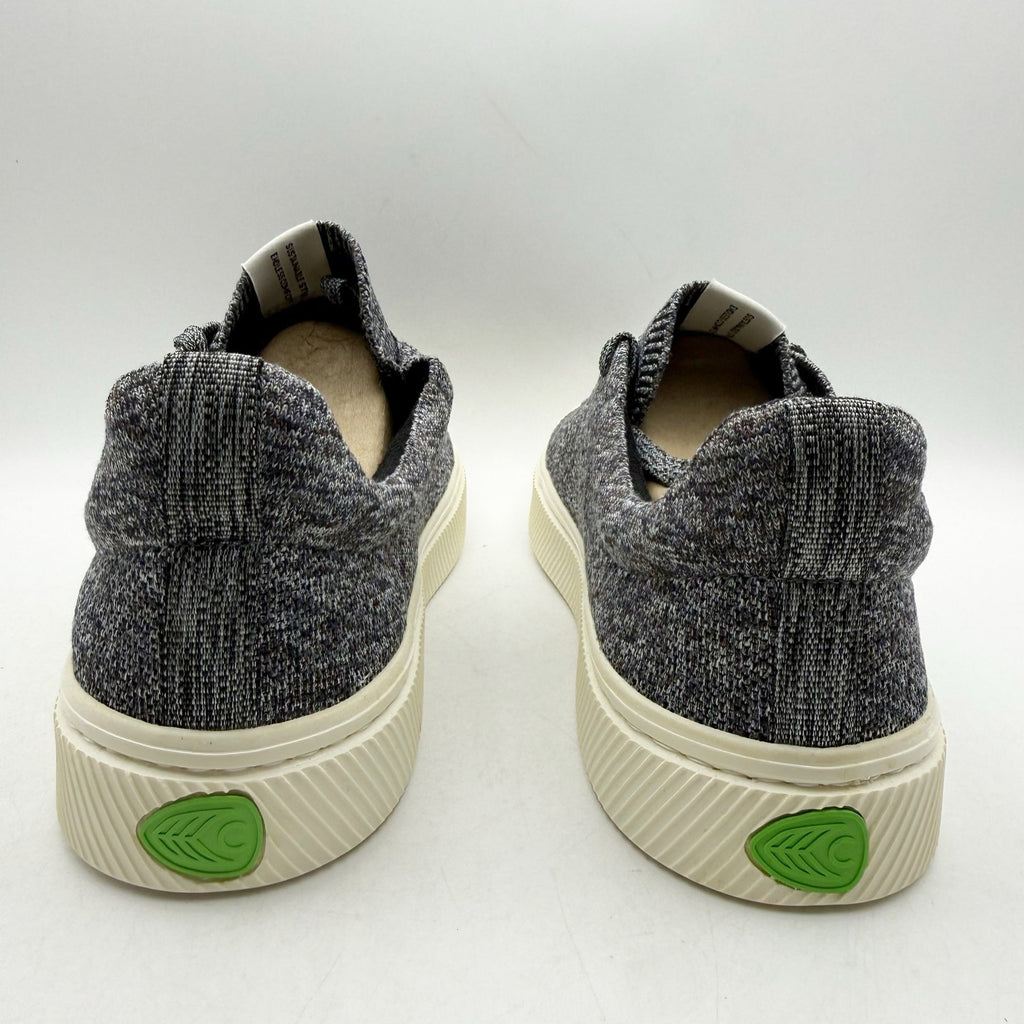 CARIUMA IBI Low Sneakers Womens 9.5 Mens 8 EU 40 Stone Grey Knit Bamboo NIB