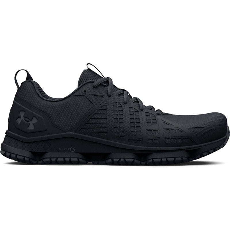 Under Armour Mens Micro G Strikefast Safety Toe Sneakers US 8 Black SR NWT