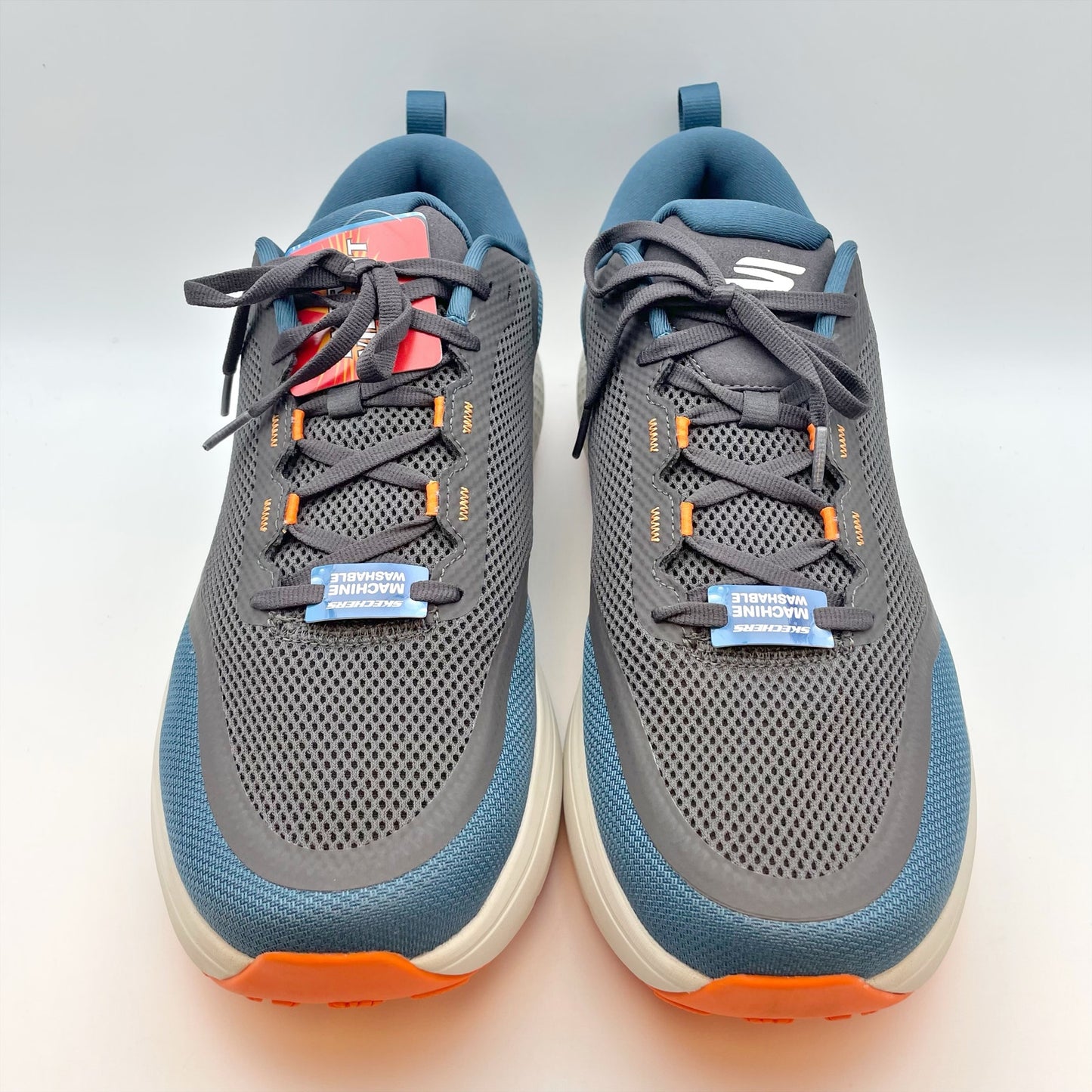 Skechers Men's GO RUN Supersonic Max Sneaker Sz 13 EE Extra Wide Blue/White