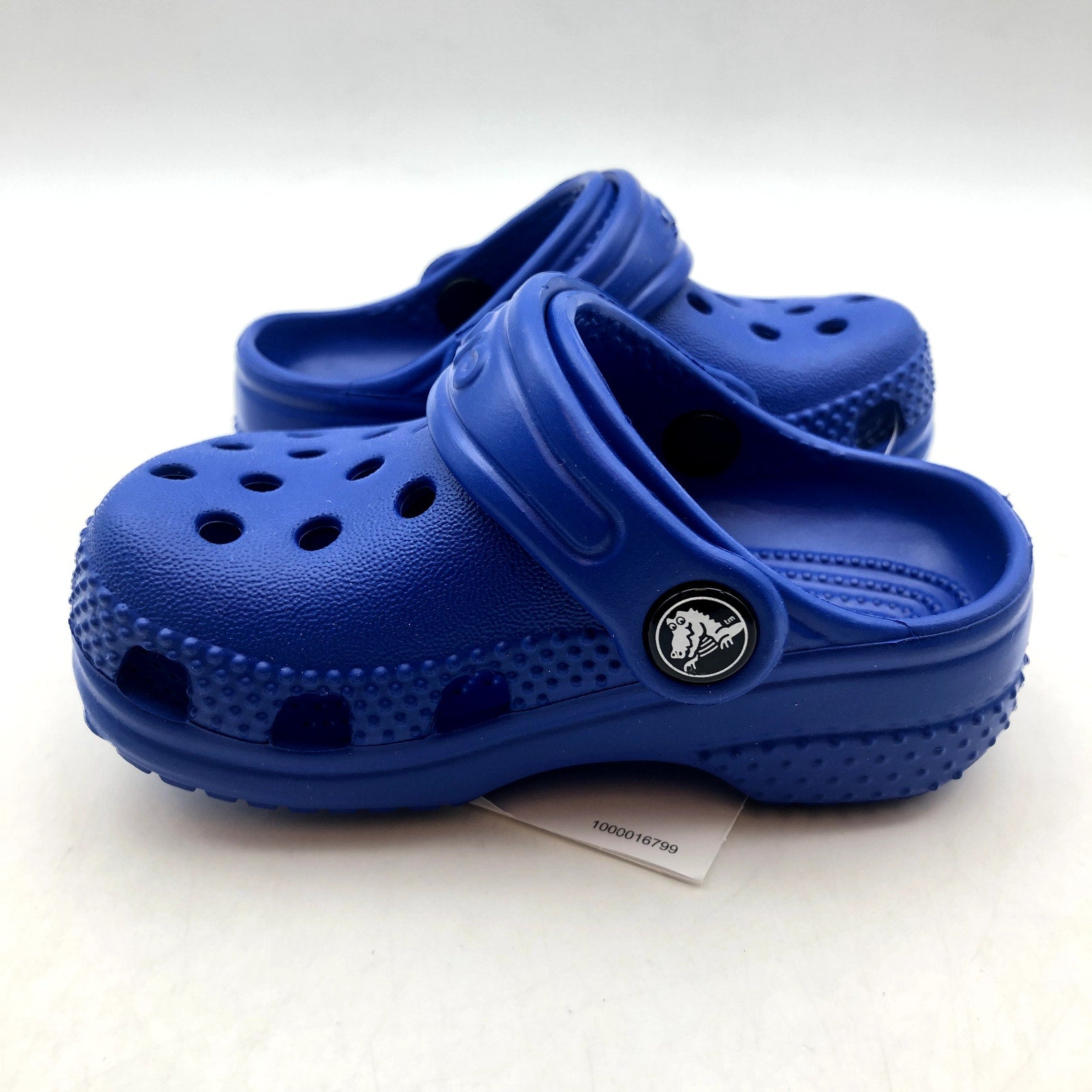 Crocs Boys Classic Littles Clogs C2 C3  Blue NIB