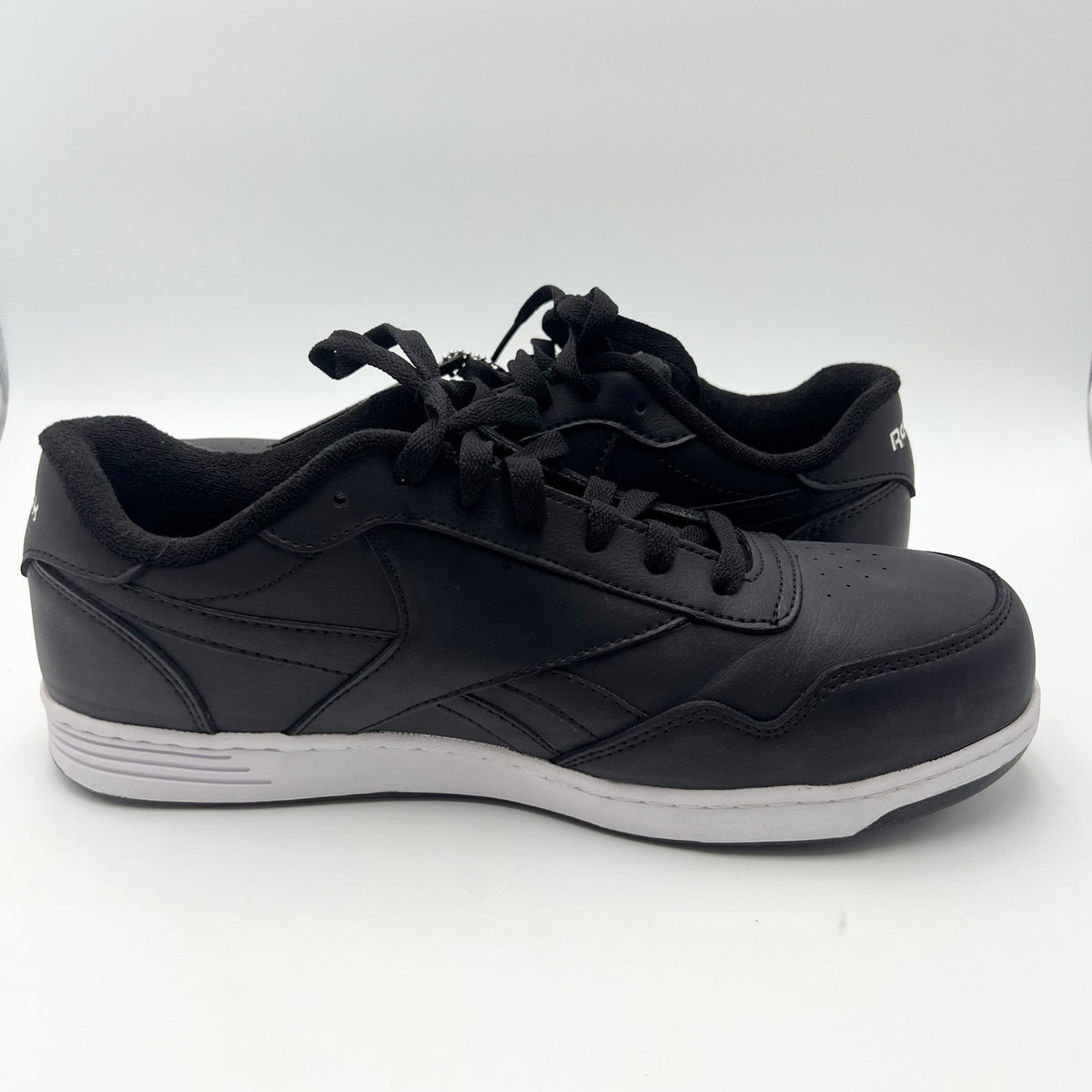 Reebok Mens Club Memt Work Sneakers Size 9.5 Wide Black SR Composite Toe NWOB