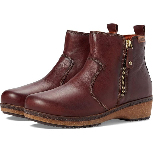 PIKOLINOS Womens W0W-8988 Granada Ankle Boots EU 36 US 6 Brown Leather NIB