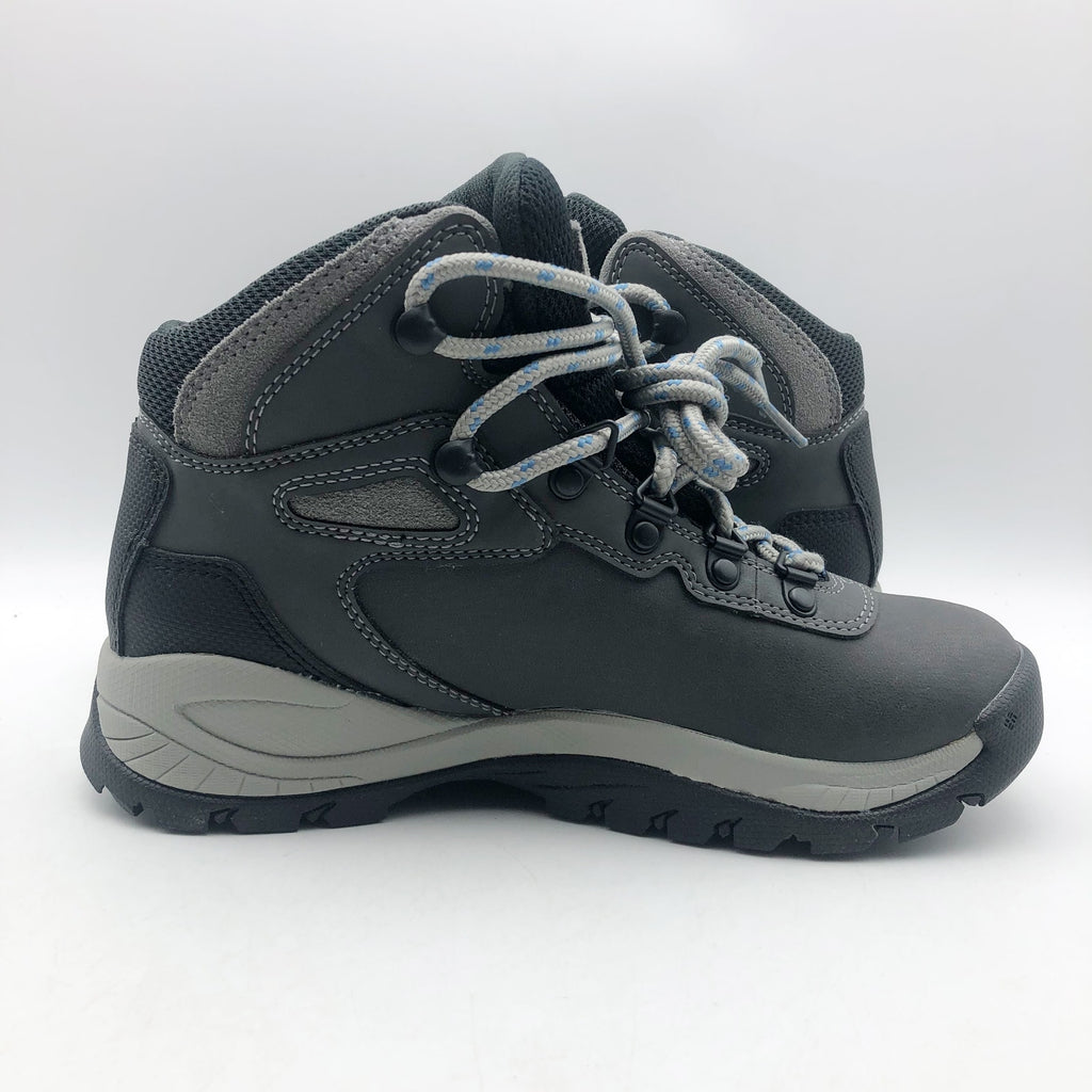 Columbia Womens Newton Ridge Plus Amped Hiking Boots US 5.5 Grey Waterproof NIB