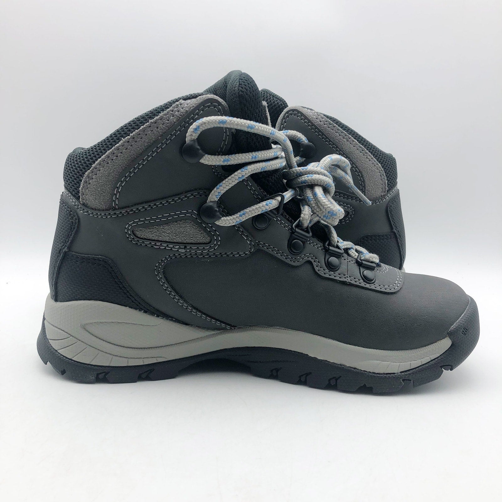 Columbia Womens Newton Ridge Plus Amped Hiking Boots US 5.5 Grey Waterproof NIB