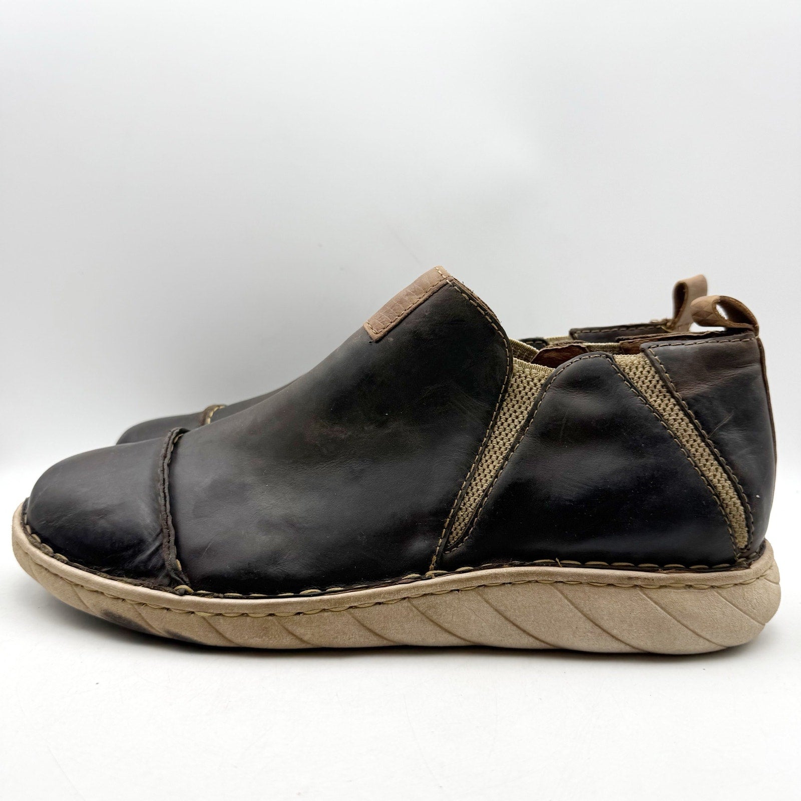 Tony Lama Mens Ankle Boots US 14 EU 47 Brown Leather NWOB