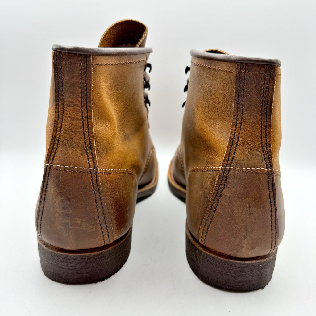 Red Wing Mens Blacksmith 6" Boots US 11D Tan Copper Rough & Tough Leather NIB