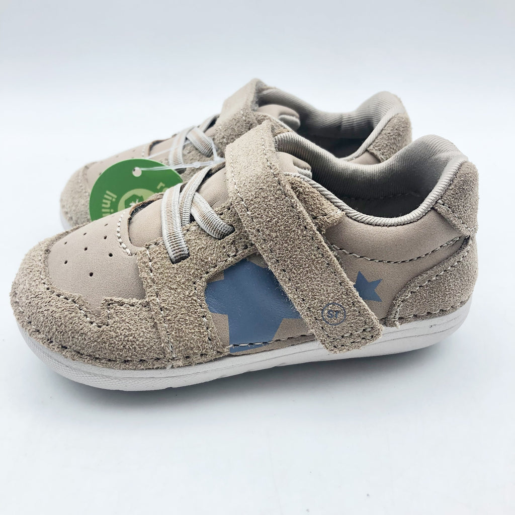 Stride Rite Boys SM Waverly Baby - Toddler Shoes Size 4 WIDE Walnut Brown NIB