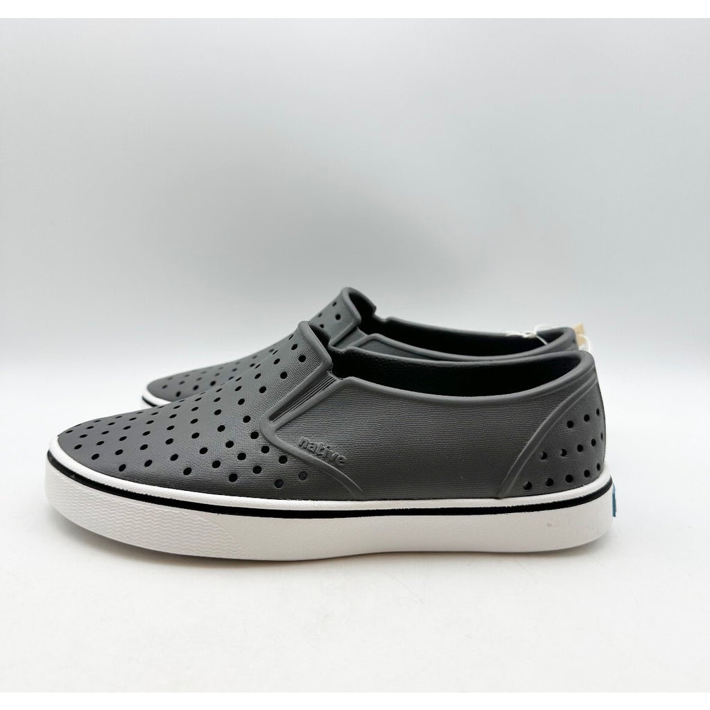 NATIVE Adult Miles Summer Sneaker Mens 5 Womens 7 Dublin Grey Shell White NWOB