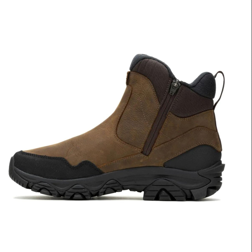 Merrell Mens Coldpack 3 Thermo Tall Zip Boots 10.5 M Brown Waterproof NWOB