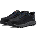 Merrell Mens Nova 3 Work Sneakers US 11.5 Black Blue SR Comp Toe Shoes NIB