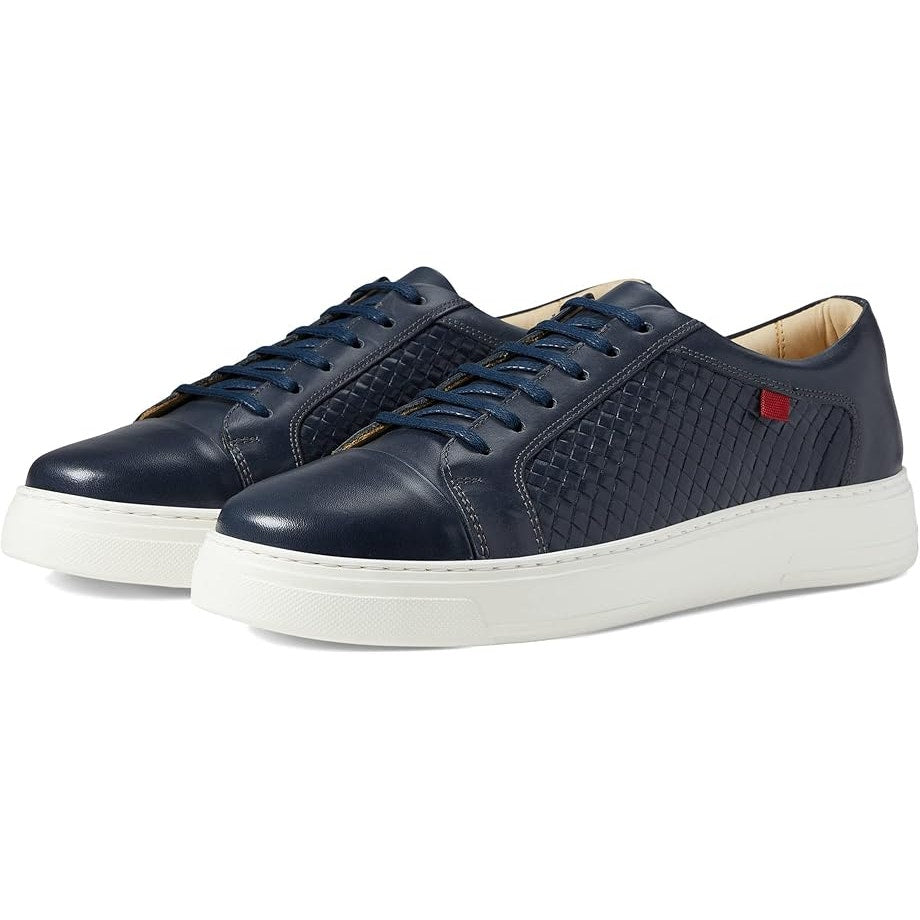 Marc Joseph NY Mens King Street Casual Sneakers Size 10 M Blue Leather NWOB