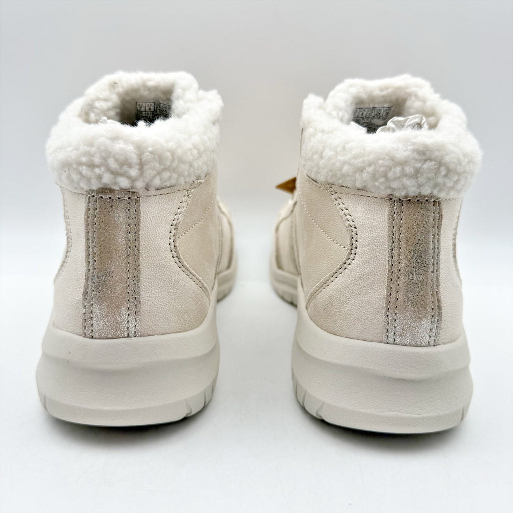 Skechers Womens Ultra Flex 2.0 Winter Booties US 7 EU 37 Natural Cream NIB