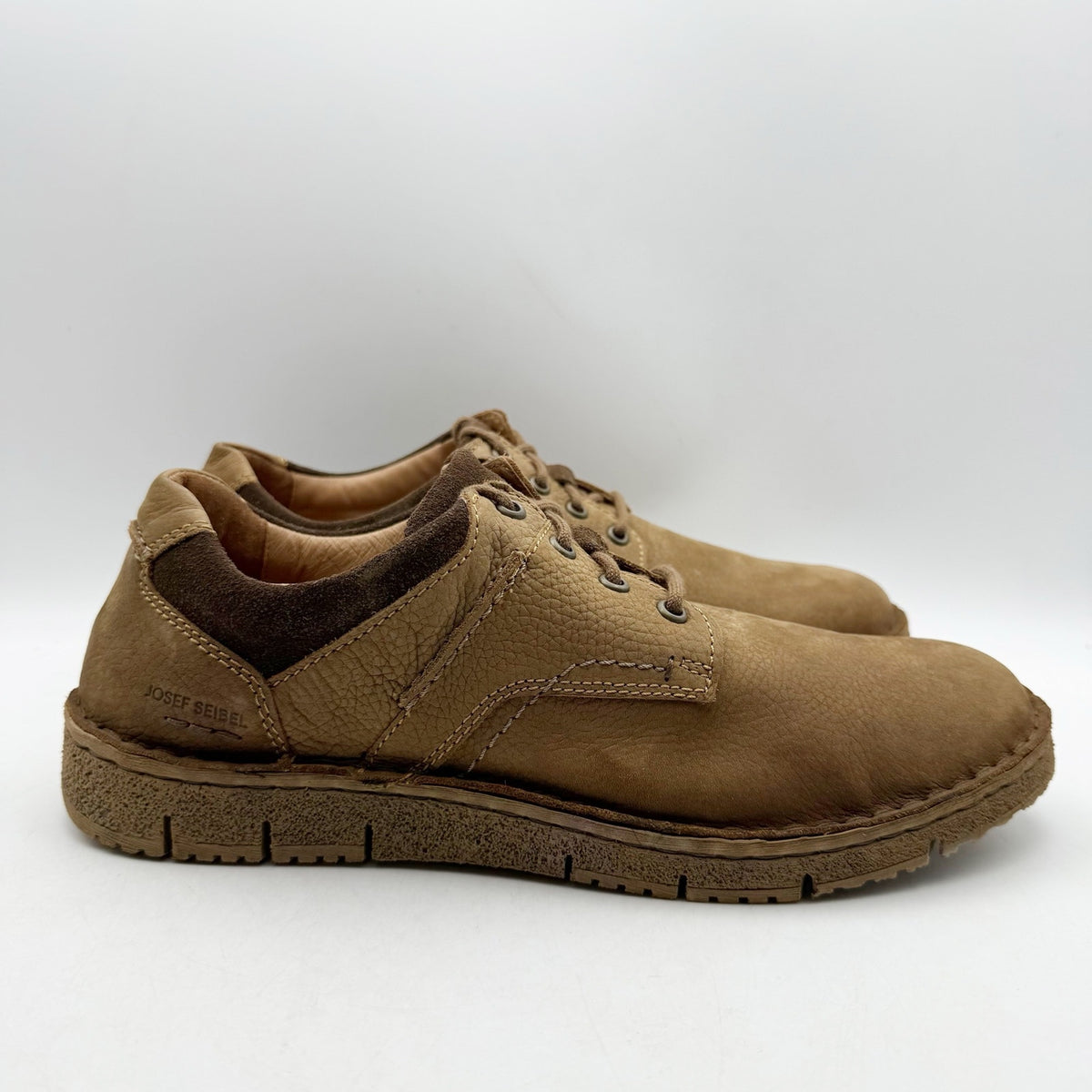 Josef Seibel Mens Ruben 02 Ankle Booties EU 43 US 9.5-10 Brown Suede NIB