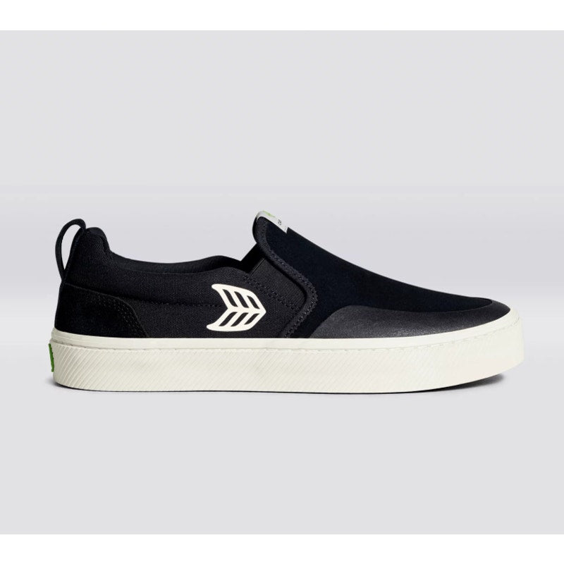 Cariuma Womens Skate Pro Slip On Casual Sneakers Size 6.5 Black Suede NIB