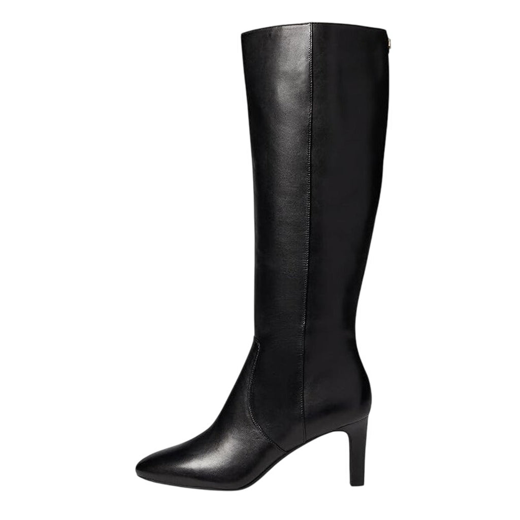 Lauren Ralph Lauren Womens Caelynn II Tall Boots US 5.5 EU 36 Black Leather NIB