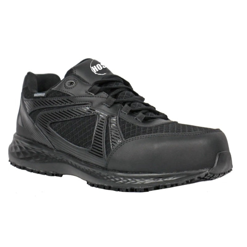 Hoss Womens Reno ll Comp Toe Work Sneakers US 4 EU 35 Black Waterproof NIB