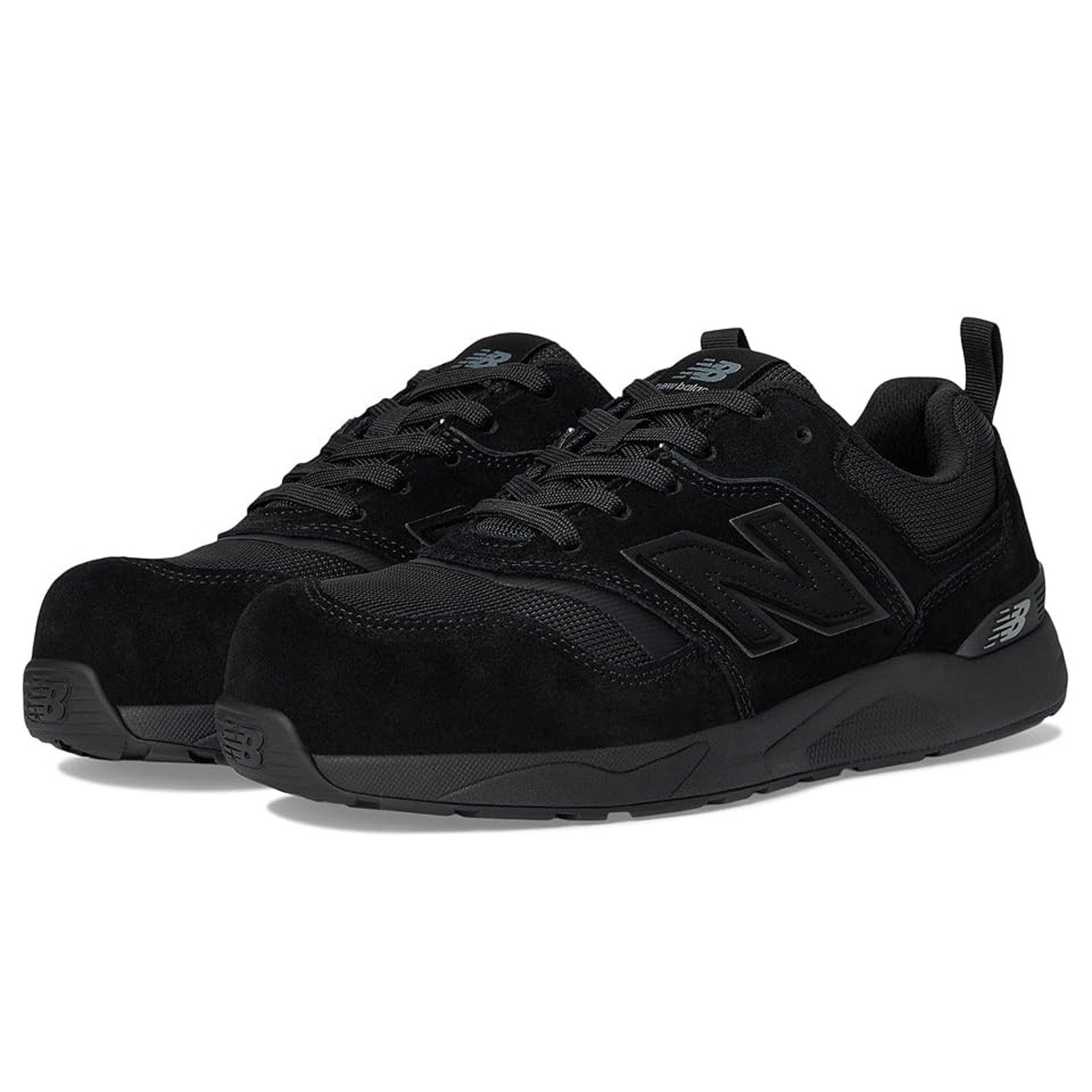 New Balance Mens Elite Lite SD Work Sneakers US 8.5 All Black Composite Toe NIB