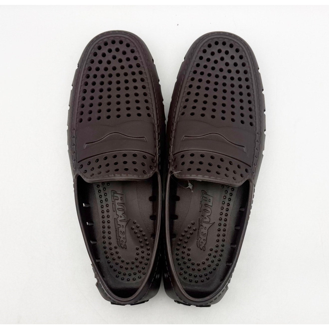 Floafers Mens Country Club Driver 2.0 Loafers Size 8 Brown Waterproof NWOB