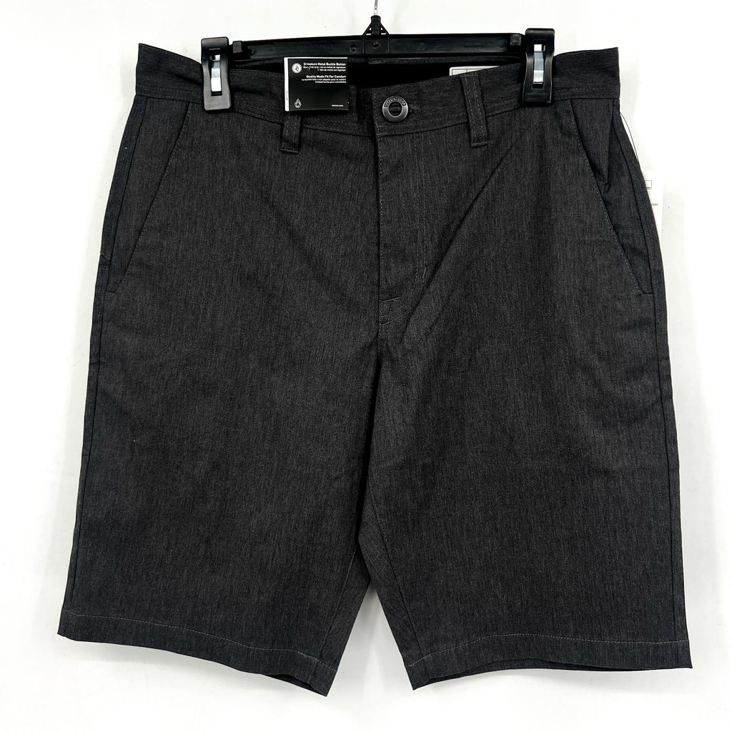VOLCOM Men's Frickin Modern Stretch Shorts Size 31 Grey Charcoal Heather NWT