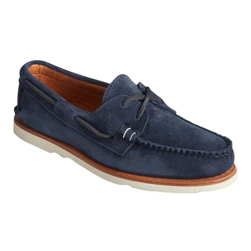Sperry Mens X Sunspel Authentic Original Boat Shoe US 10 EU 43 Navy Suede NWOB