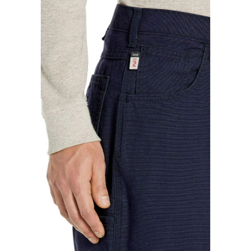 CARHARTT Men's FR Canvas Utility Pants 35x30 Navy Blue Loose Fit Midweight NWT