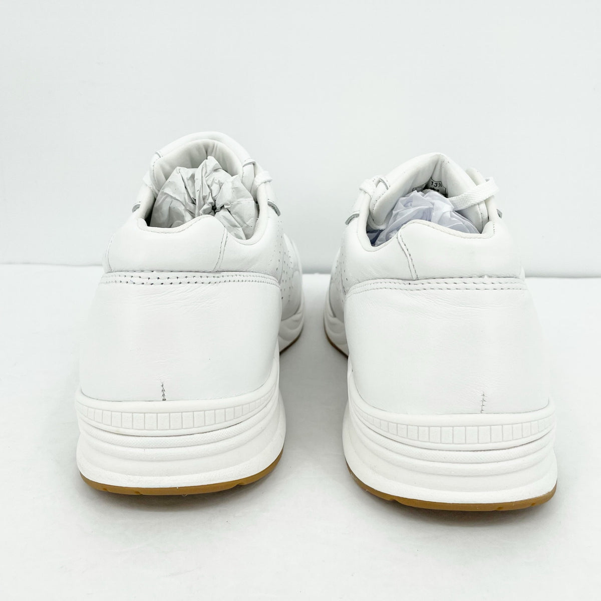SAS Mens Journey II Sneakers Size 14.5 Wide White Leather Athletic NIB