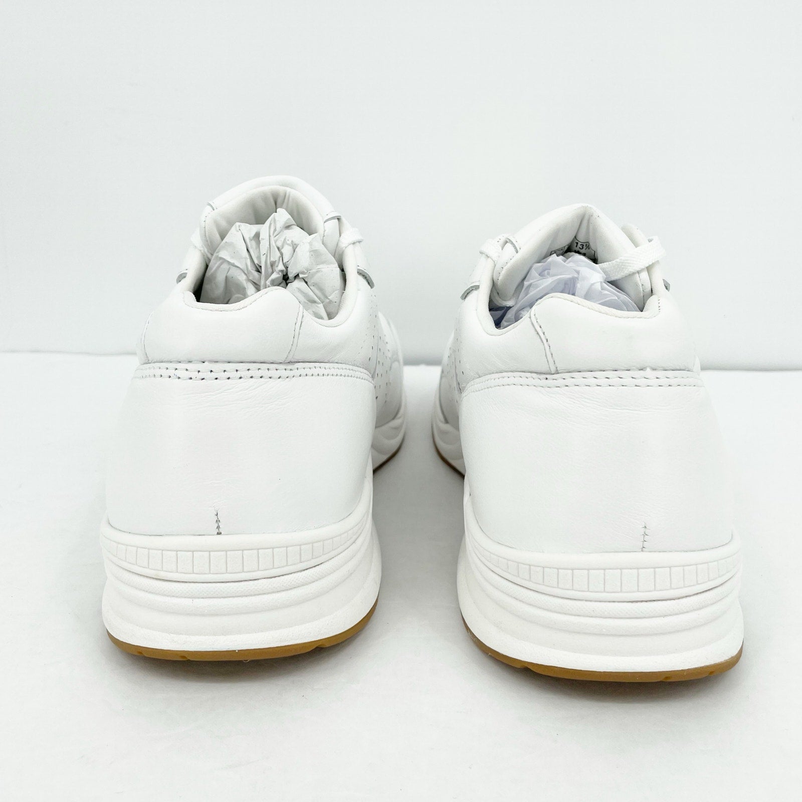 SAS Mens Journey II Sneakers US 14.5 Wide White Leather Athletic NIB