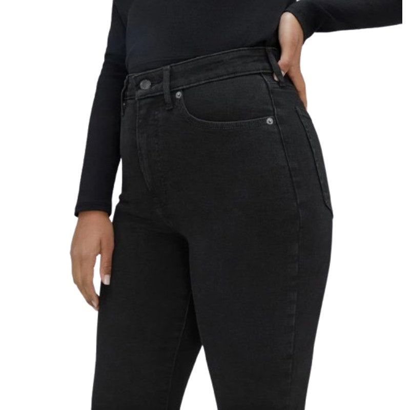 EVERLANE Women's The Way-High Curvy Skinny Jeans Size 27 Crop US 4 Black NWT
