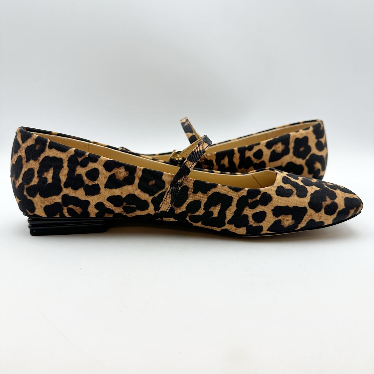 Franco Sarto Womens Tinsley Mary Jane Flats Size 11 M Leopard NWOB