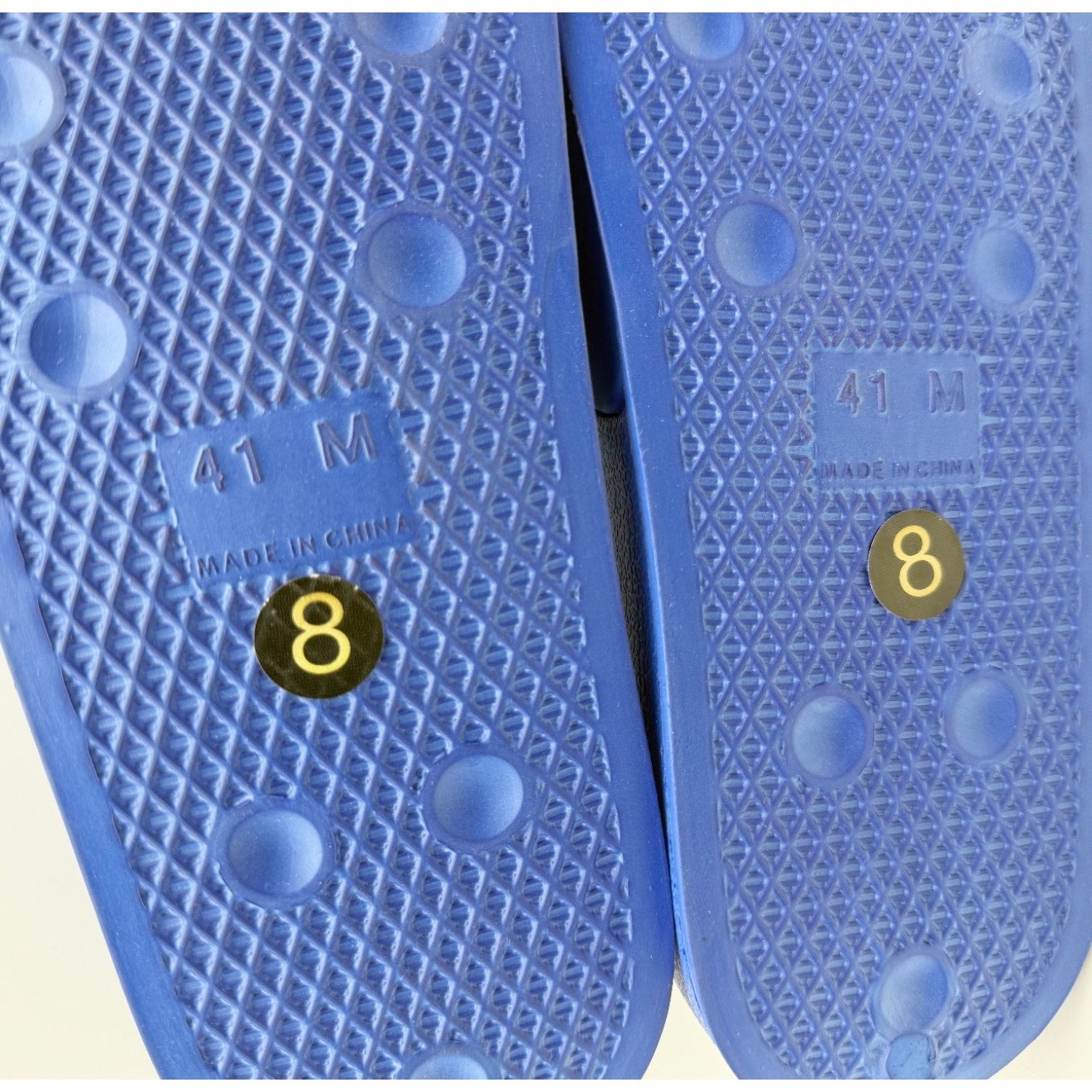 Saint Morta Men's Alameda Pool Slides Size 8 EU 41 Cobalt Blue Rubber NIB