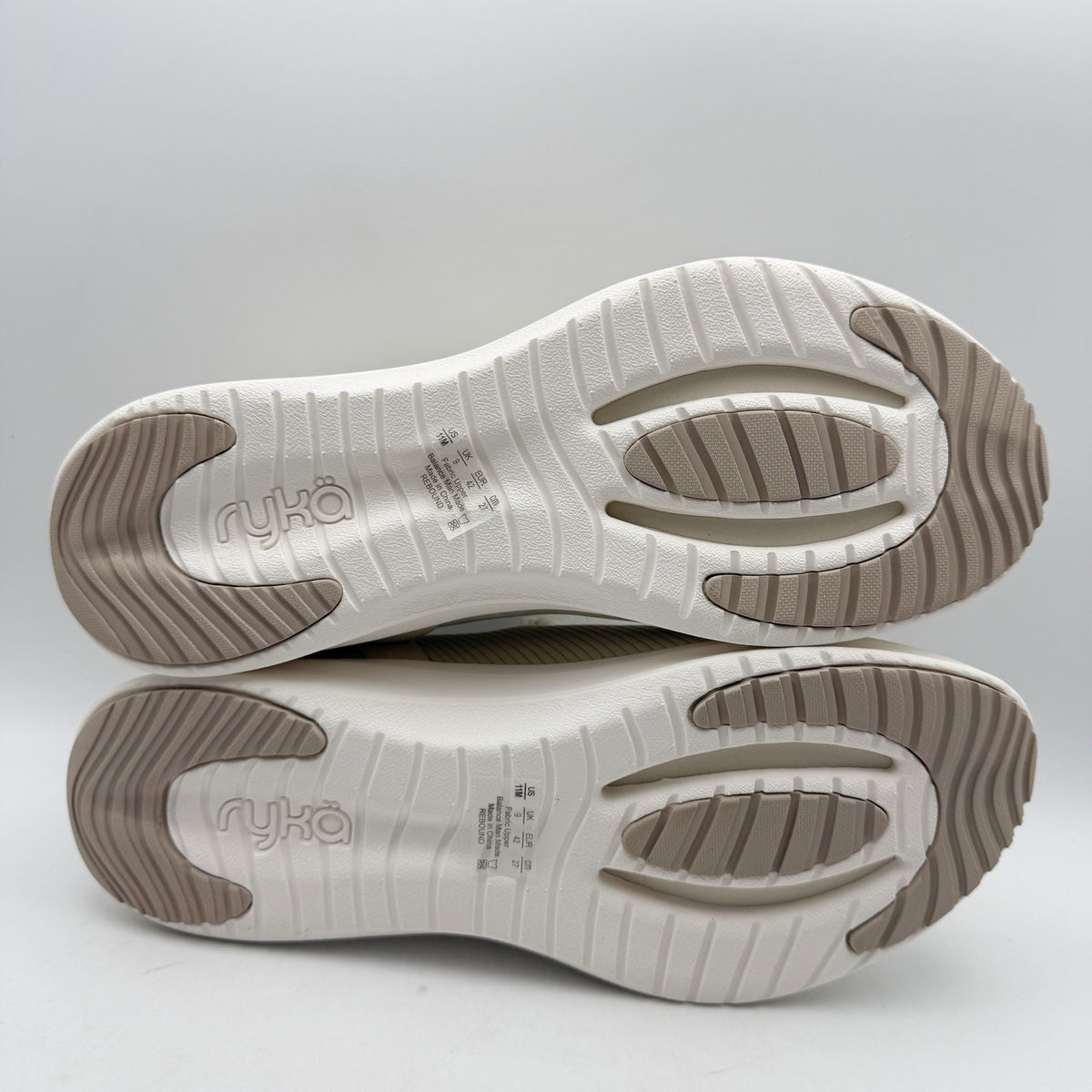Ryka Womens Rebound Slip on Casual Sneakers Size 11 M EU 42 Beige NIB