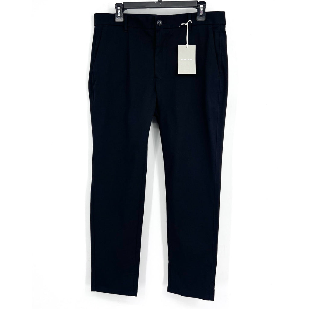 EVERLANE Men's Uniform Performance Chino 32x30 Black Pants NWT