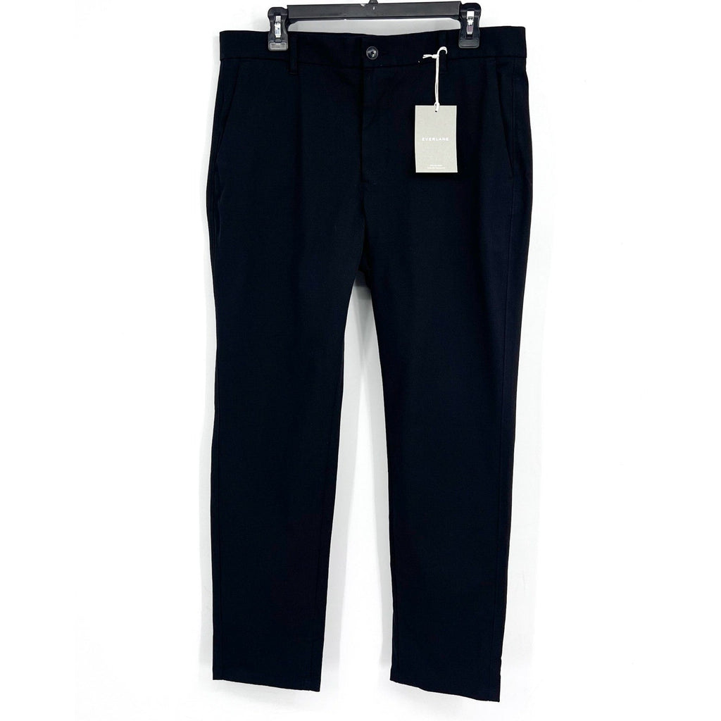 EVERLANE Men's Uniform Performance Chino 32x30 Black Pants NWT