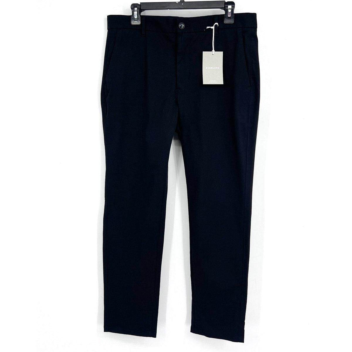EVERLANE Men's Uniform Performance Chino 32x30 Black Pants NWT