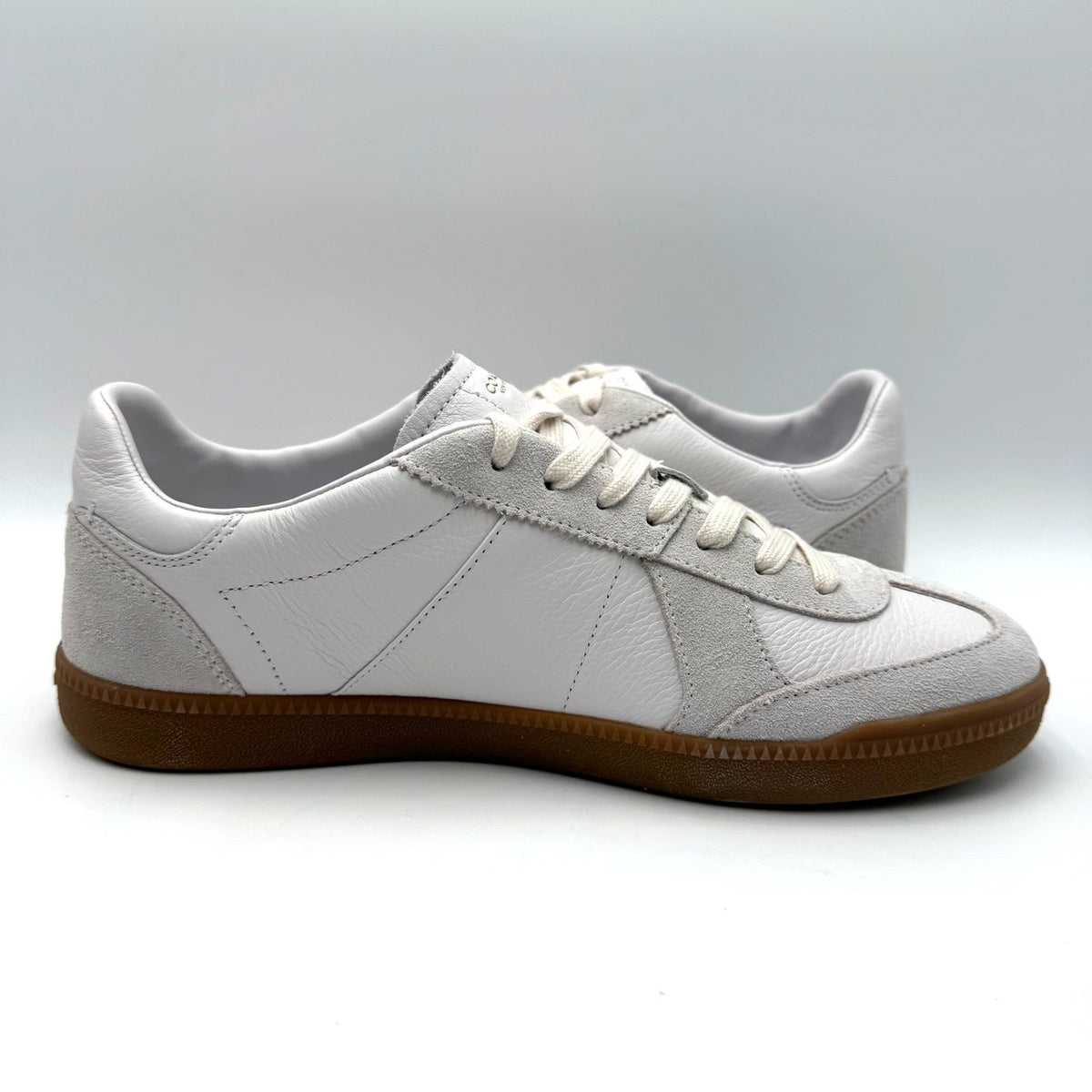 Coach Mens Ellis Low Top Casual Sneakers Size 9.5 Optic White Leather Suede NWOB