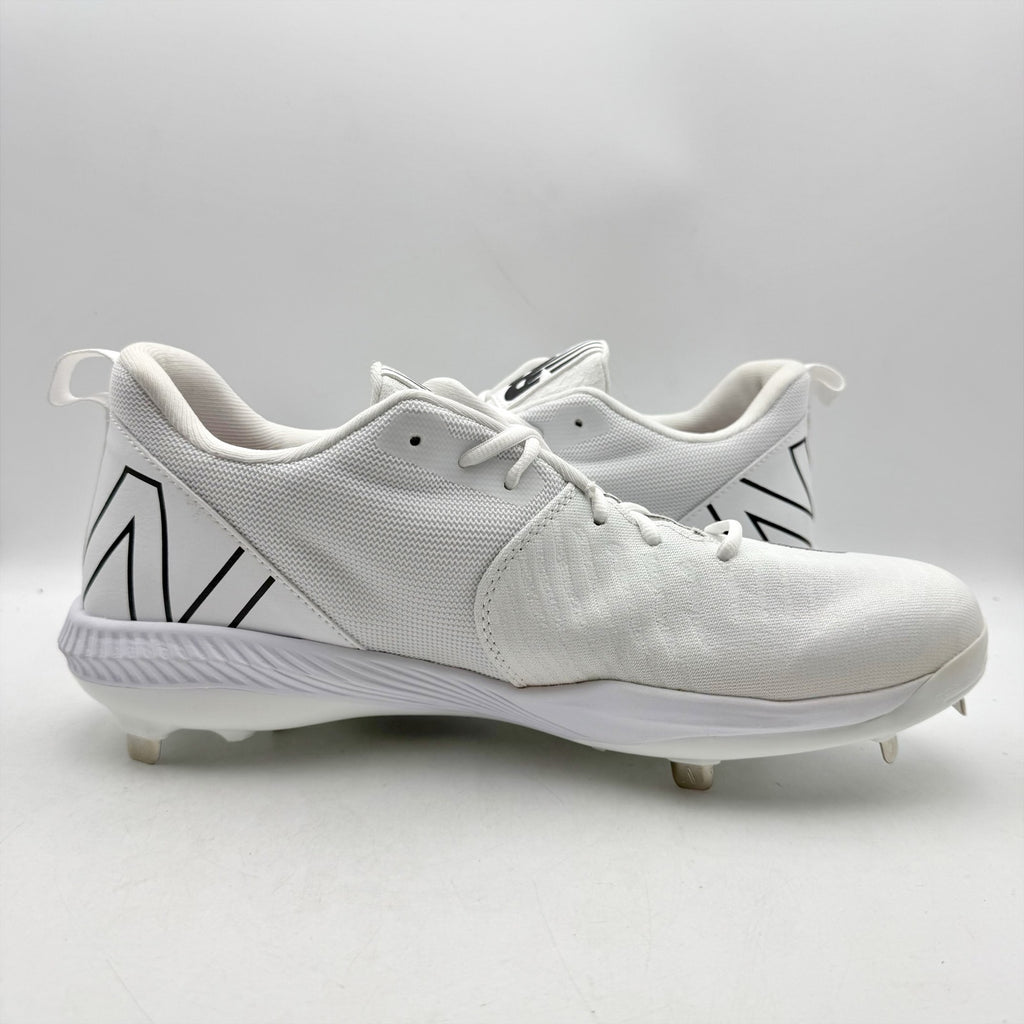 New Balance Mens Fuel Cell L4040v6 Low Metal Baseball Cleats US 13 D White NWOB