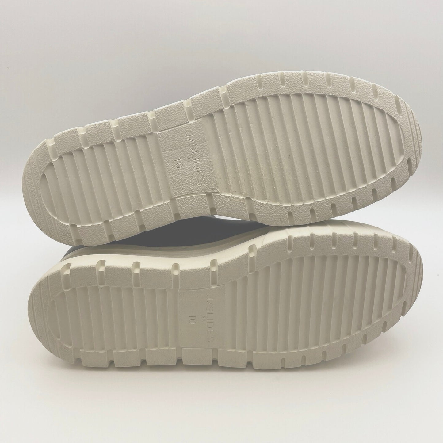 J/Slides Women's Riley Chelsea Boot Size 10 Black Leather Platform NIB