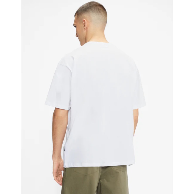 TED BAKER Men's Nofan Embroidered Logo T-Shirt Size 5 White Short Sleeve NWT