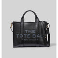 MARC JACOBS The Leather Medium "The Tote Bag" Black Zipper Top H004L01PF21 NWT