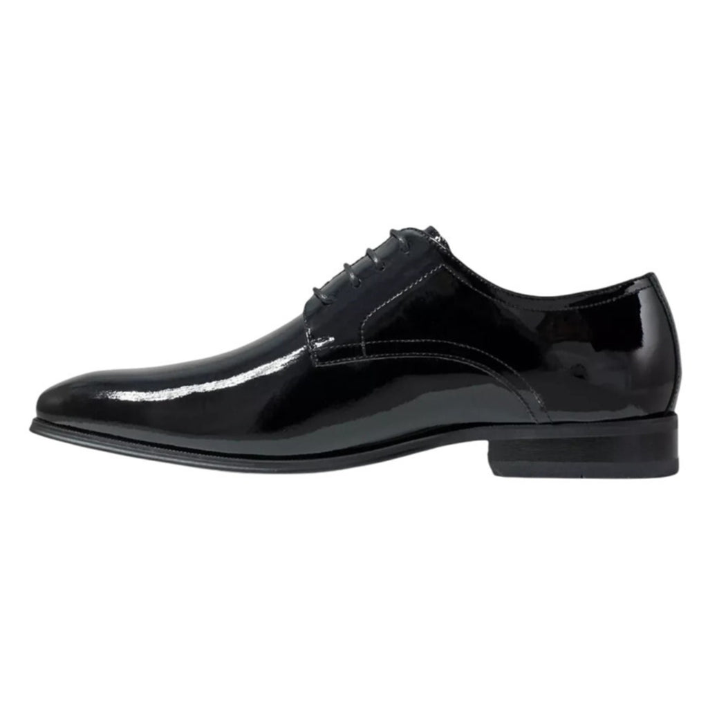FLORSHEIM Mens Tux Plain Toe Oxford Dress Shoes 13 EEE Black Patent Leather NIB