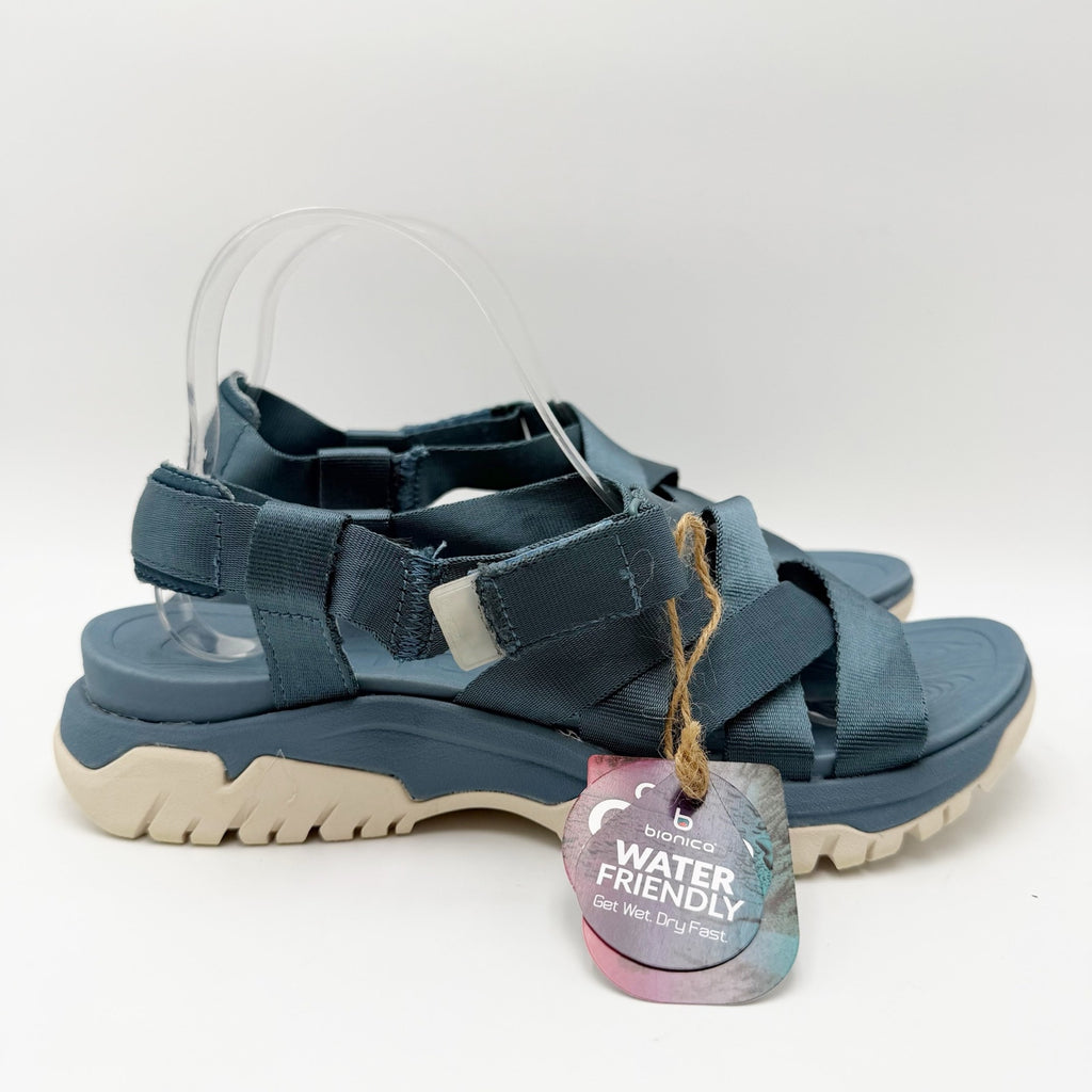 Bionica Womens Nala Sport Sandals Size 10 M EU 42 Blue Waterproof NIB