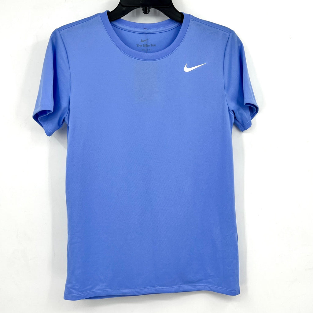 NIKE Women's Dri-FIT Legend T-Shirt XS Blue Light Sapphire Short Sleeve NWT