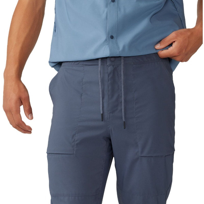 MOUNTAIN HARDWEAR Men's Trail Sender Hiking Pants 38x30 Ash Blue NWT