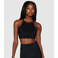 BEACH RIOT Women's Anna Tank Top Medium Black Ribbed Crop NWT